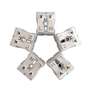 KB18-2P Plastic Push Button Without Screws Terminals