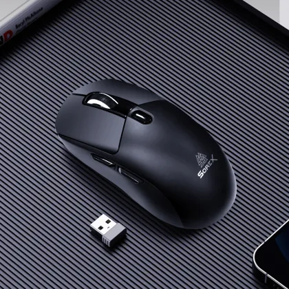 PX-PRO E-sports Game Computer Notebook Wireless Mouse - Lightweight and Triple Mode Connectivity