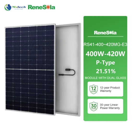 Affordable Renesola P-Type PV Module: Prices and Specifications for 400W to 420W Monocrystalline Solar Panels with Half Cell Technology