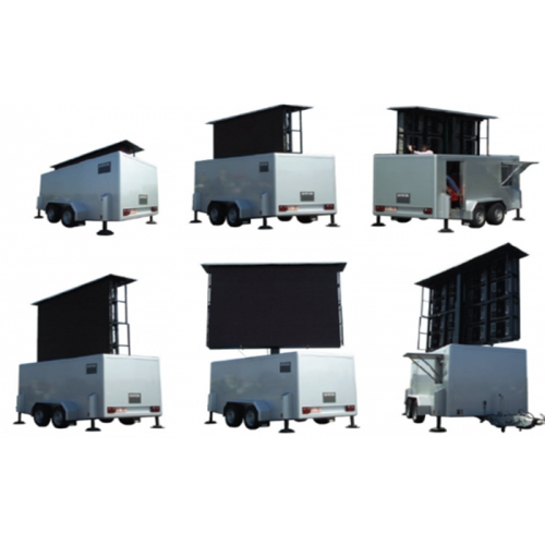 Outdoor Fixed High Brightness Mobile Trailer LED Screen