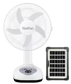 Isolfan 16 '' Small Air Reflor - Prezzo economico, ventola di raffreddamento elettrico a carico da 10 W con pannello solare
