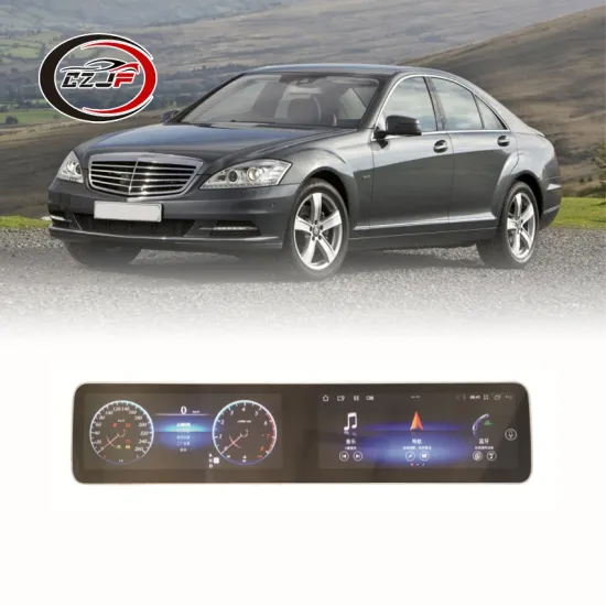 Dual Screen LCD Car Play DVD Player for Mercedes-Benz W221 Interior Upgrade