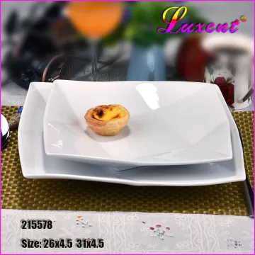 cheap square shape white porcelain dinner plate for restaurant,hotel,home