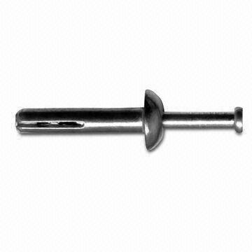Nail with 3/16 to 3/8 Inches Diameter, Made of Zinc Alloy
