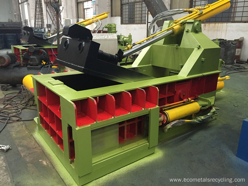 Automatic Aluminum Copper Iron Steel Metal Baling Press