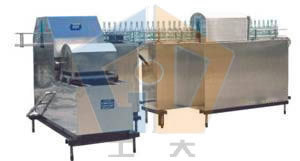 Automatic glass bottle-washing machine