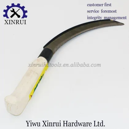 Wooden Handle Harvesting Sickle - Agricultural Tools