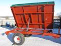 Remorque de petit tracteur rouge 1-8Tons