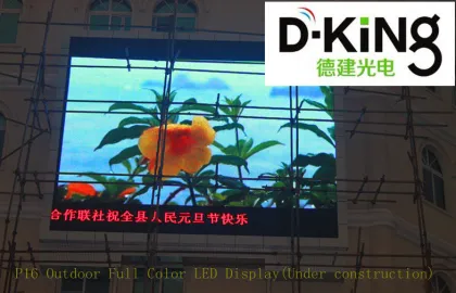 Outdoor P16 Led Panel Commercial Led Displays Led Advertising Boards