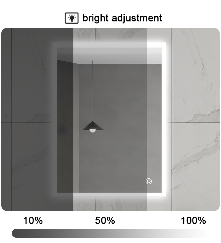 Aluminum Alloy Framed Mirror