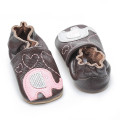 Animals Cute Pink Baby Leather Soft Shoes