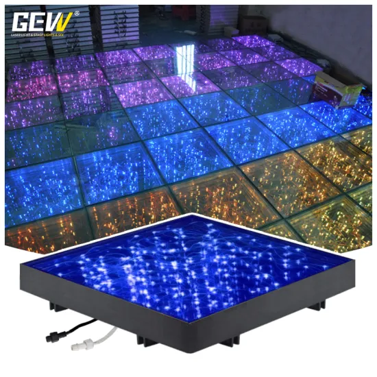Portable Waterproof LED Dance Floor with Uplights and DMX Control