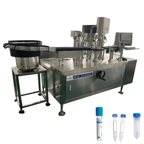Mini Test Tubes 2ml Filling Machine: Vacuum Test Tubes Filling Machine for Medical Use