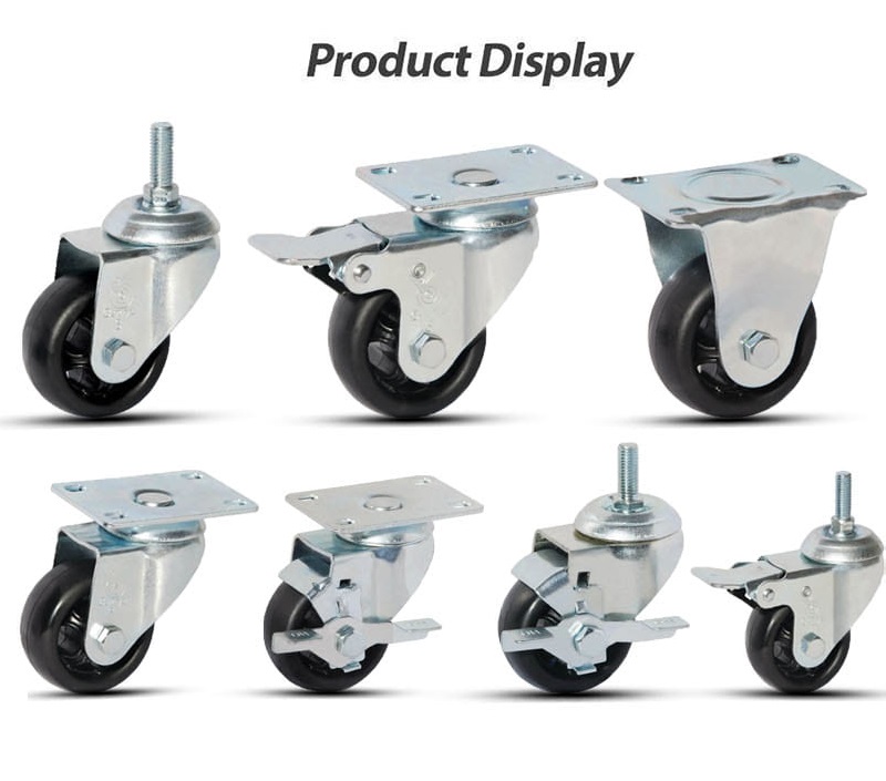 Casters with Brake