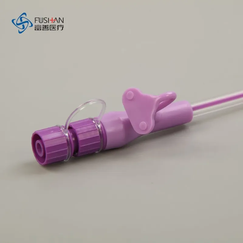 Medical Polyurethane/Silicone/PVC Feeding Catheter Tube with Stylet/Enfit Type