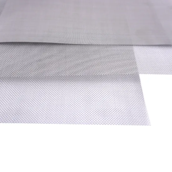 Nichrome Cr20Ni80 Alloy Woven Wire Mesh for Heating Elements (6-10 Mesh)