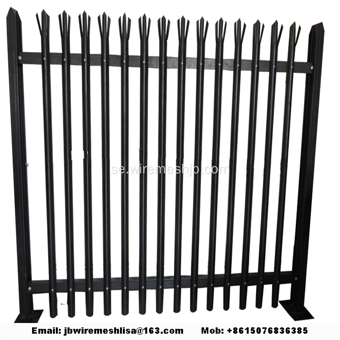 Powder Coated Steel Palisade Fence