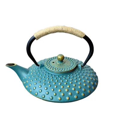 Custom Enamel Cast Iron Teapot & Coffee Kettle - 1000ML