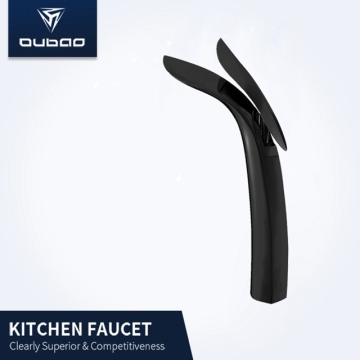 Bathroom Sink Solid Brass Black Faucet Mixer