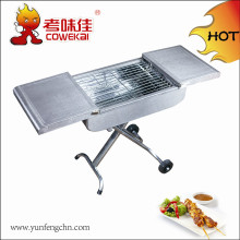 Outdoor portable trolley BBQ grill