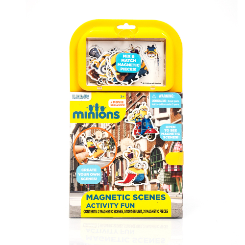 The Minions Magnetic Scenes Activity Fun