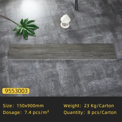 China Outdoor Wood Tiles Glazed Porcelain 150x800 Wall and Floor Ceramics