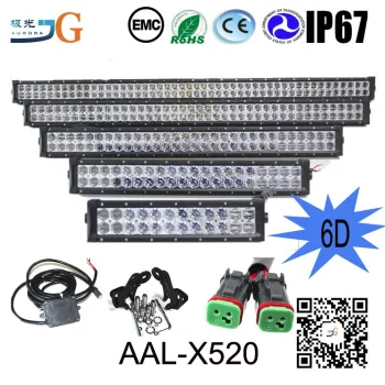 Different Mounting Bracket Offroad Lights 51 Inch 500W Led Light Bar Lighting Lamps