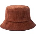 Winter Bucket Hat Corduroy Bucket Hat Warm-Hat