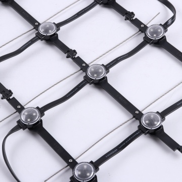 Flexible LED Mesh Screen with 100mm Pixel Pitch for Outdoor Advertising