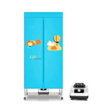 Household Electric Heated Dryer Stand with Clothes Hanger