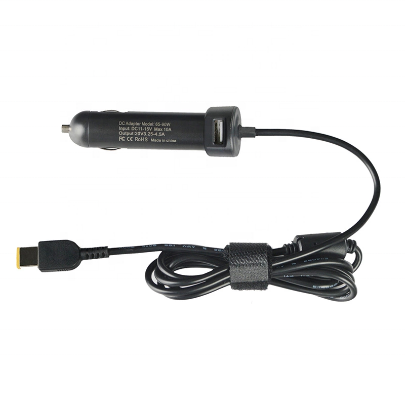 Car Charger USB Port Adapter 20V 3.25A Lenovo