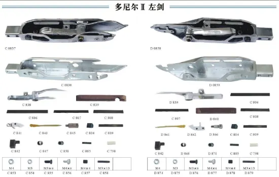 Gripper and Parts Dornier II Lh