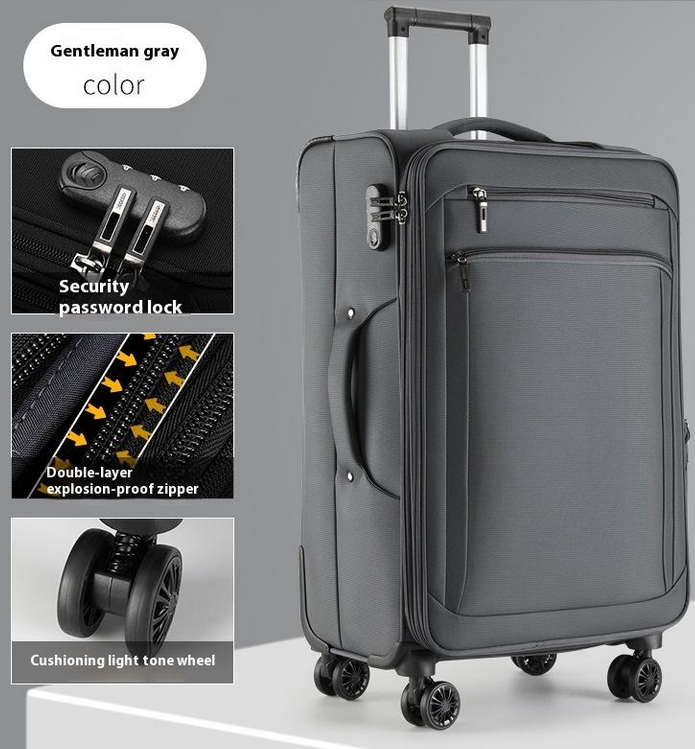 Công suất lớn Vỏ hành lý vải Oxford