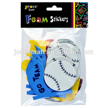 Baseball Foam Sticker