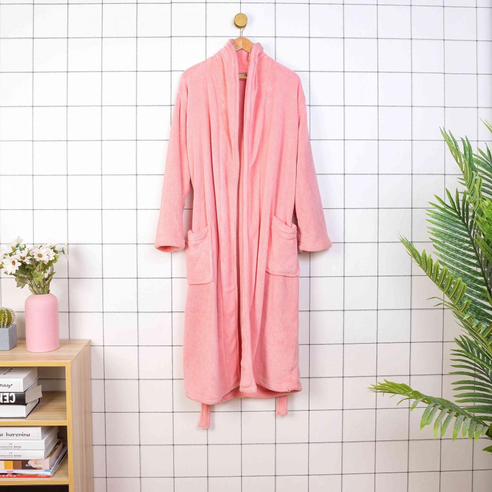 OEM Fashion Style High Quality Flannel Bathrobe