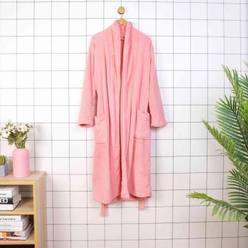 OEM Fashion Style High Quality Flannel Bathrobe