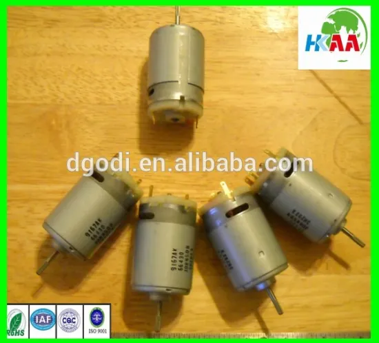 52ZYT01A brushed micro electric dc motor, rated 3600rpm, 100mNm