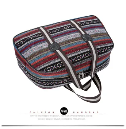 Large capacity multi-purpose canvas handbag