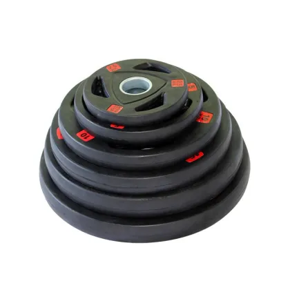 Weightlifting Barbell Bumper Plates for Fitness and Strength Training