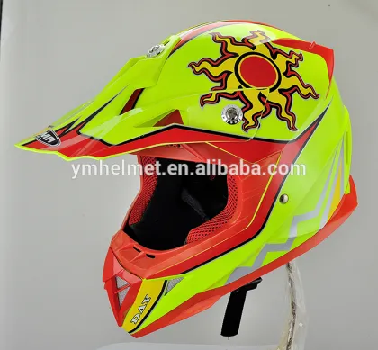 YM-211 DOT cross kids helmets unique motorcycle helmets Off Road Racing Helmet motocross helmet