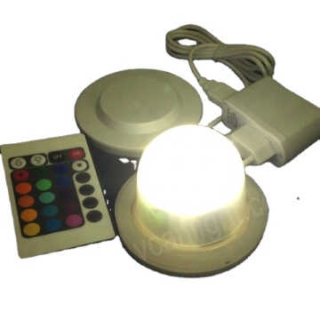 Cordless Rechargeable LED Light Kit for Pretty Plastic Lamps