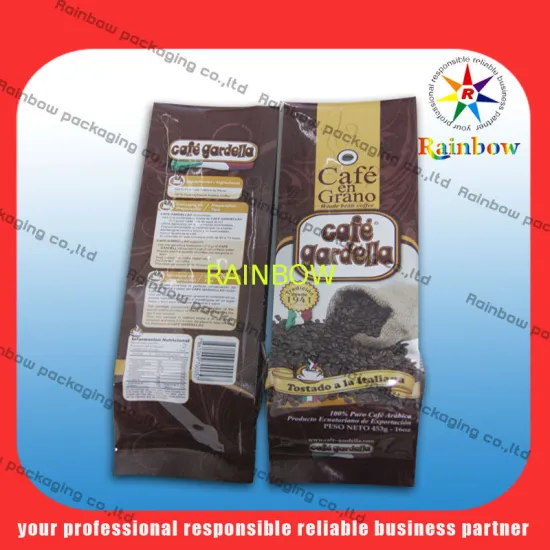 Mylar Aluminum Foil Tea Bags Packaging With Flexible Valve
