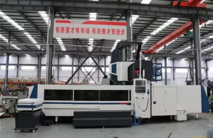 cnc bridge gantry type milling machine GMC2518 gantry cnc milling machine