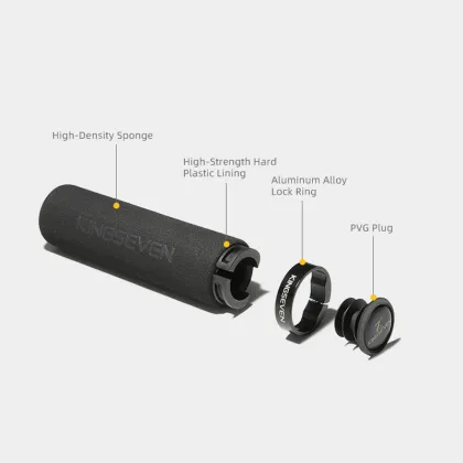 KINGSEVEN Ultralight Sponge Cycling Grips MTB Anti-skid Handlebar Accessory