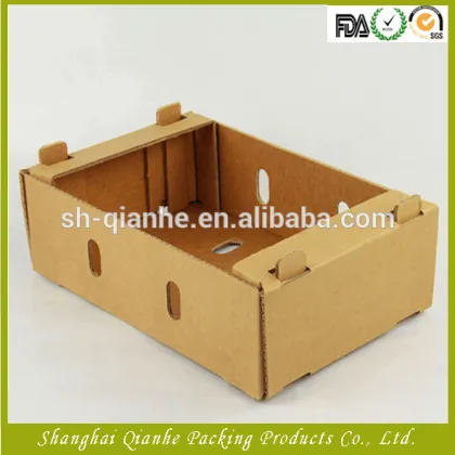 High quality fresh fruit corrugated box packaging
