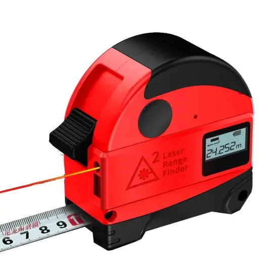 Hoto Laser Tape Measure 5M with Apekstool 40M Laser Distance Meter - Hot Sale 2-in-1 Function