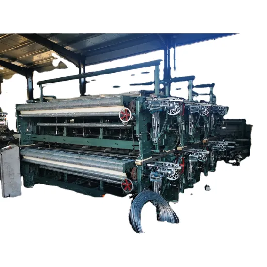 High Quality Automatic Fiberglass Gabion Mesh Making Machine