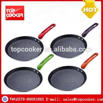Disposable aluminium foil multifunction pizza pan marble coated