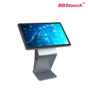 32 &quot;ကြမ်းပြင် stand touch screen အပြန်အလှန်အကျိုးသက်ရောက်မှု kiosk