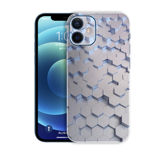 Color Mosaic Mobile Skin Foile 3D Back Stickers